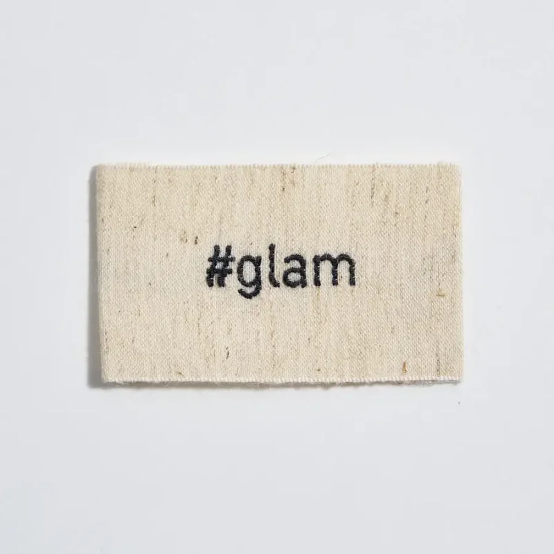 Etichetta in canapa a navetta